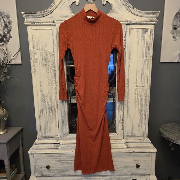 Sundry Turtleneck Midi Dress - New Medium - Picture 5 of 5